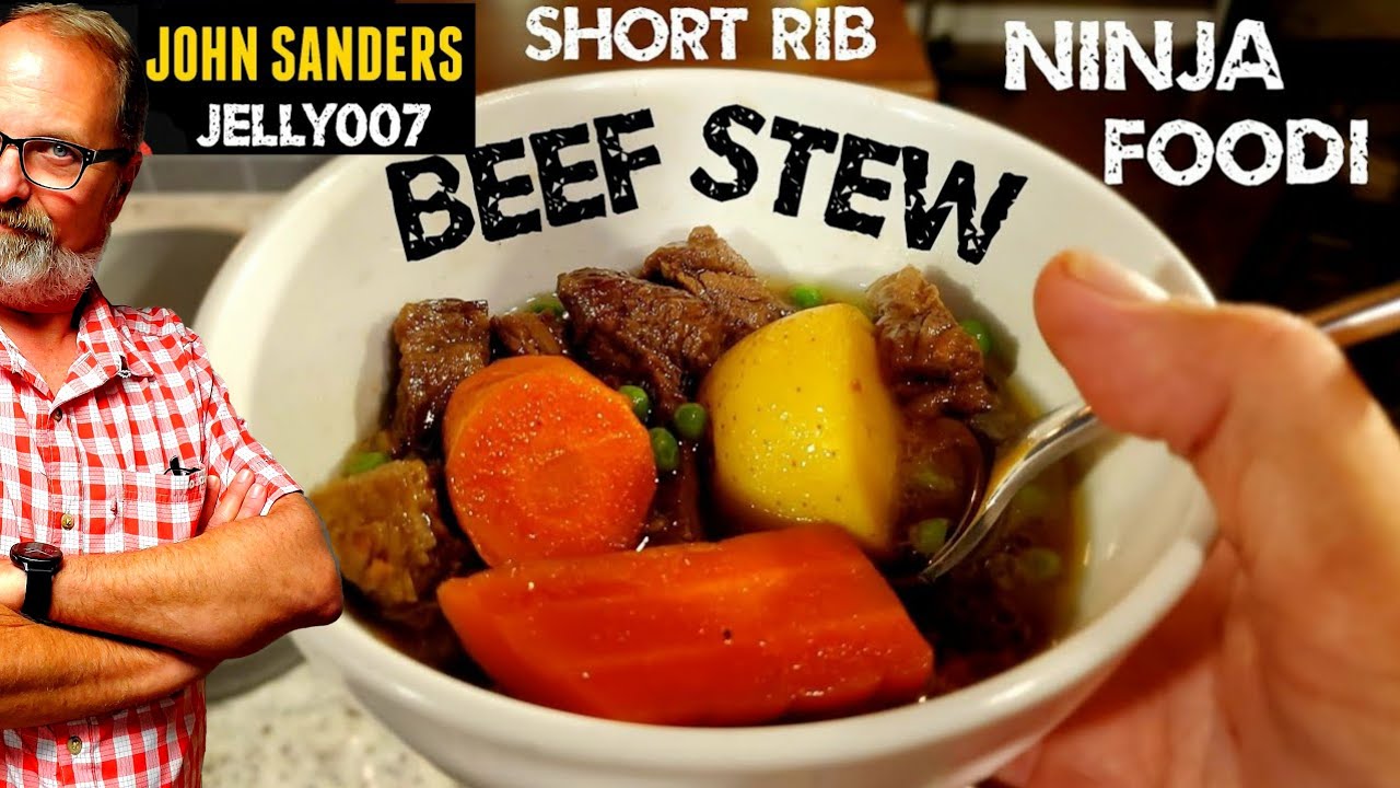 BEEF STEW & SHORT RIBS in NINJA FOODI - INSTANT POT or any pressure cooker