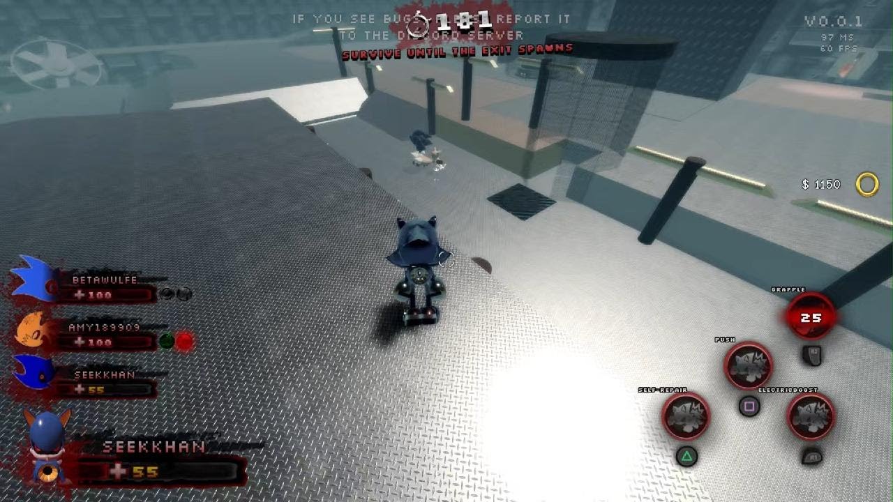 Met4l s0n1c gameplay in Br0ken genes1s