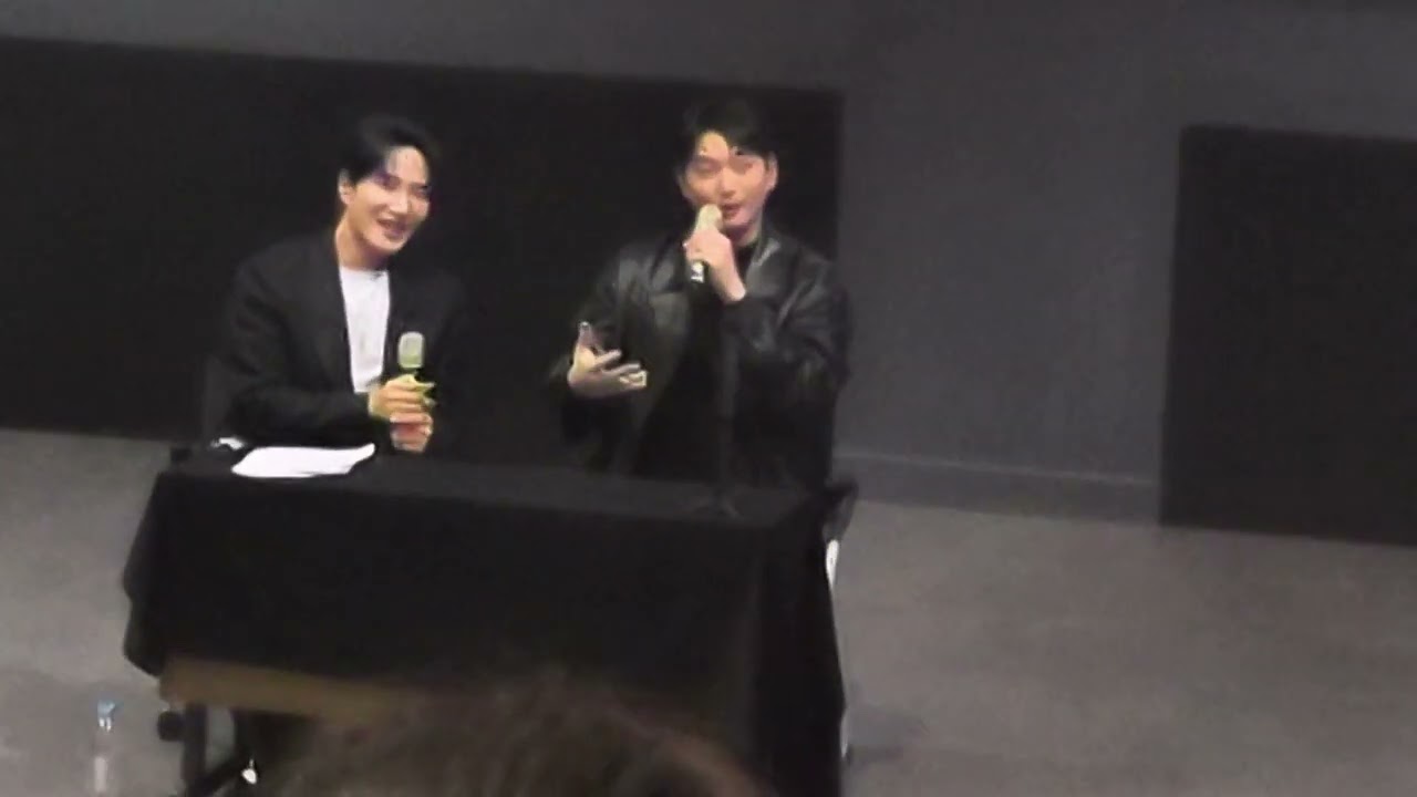 신의 악단 정진운 배우 GV.롯데월드시네마