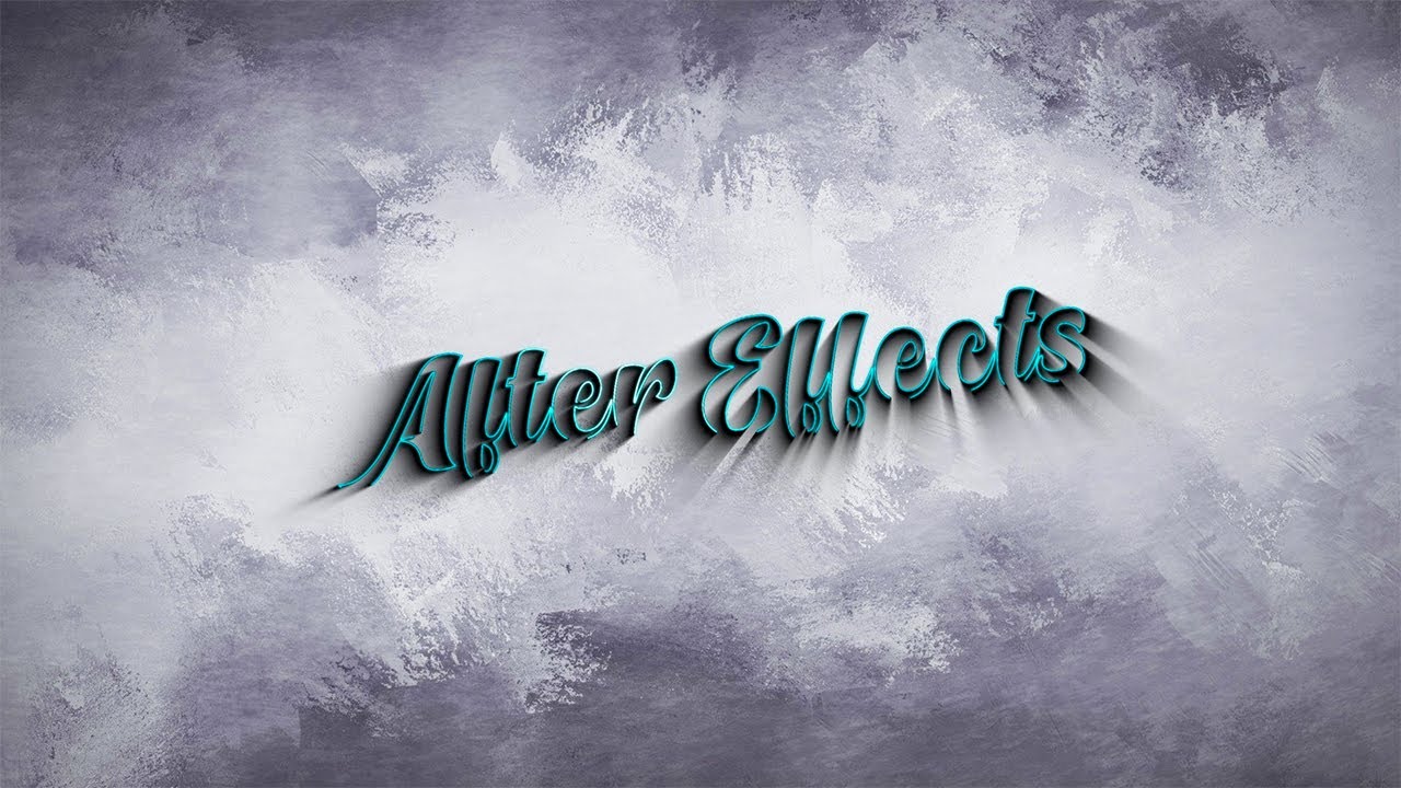 After Effects Title Animation Tutorial | Write On Text Effect | After Effects Tutorial