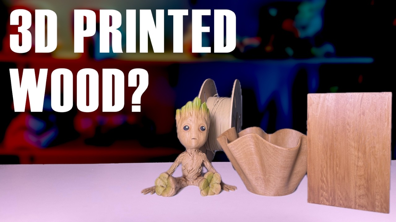 Jak sprawić, by wydruki 3D wyglądały jak PRAWDZIWE drewno