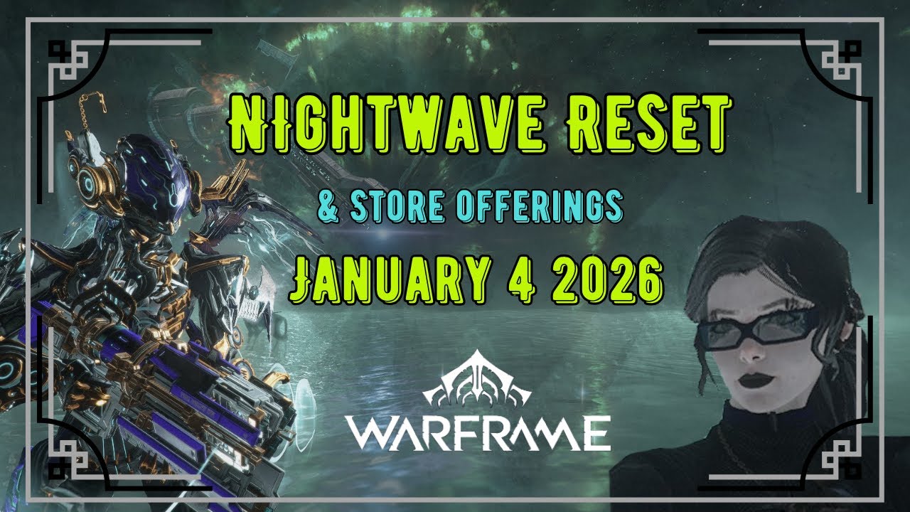 Warframe | Nightwave Reset and Store Offerings January 4, 2026