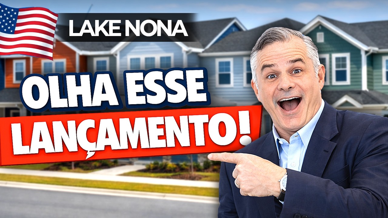 LANÇAMENTO NA LUMINARY BOULEVARD EM LAKE NONA – MELHORES CASAS ORLANDO
