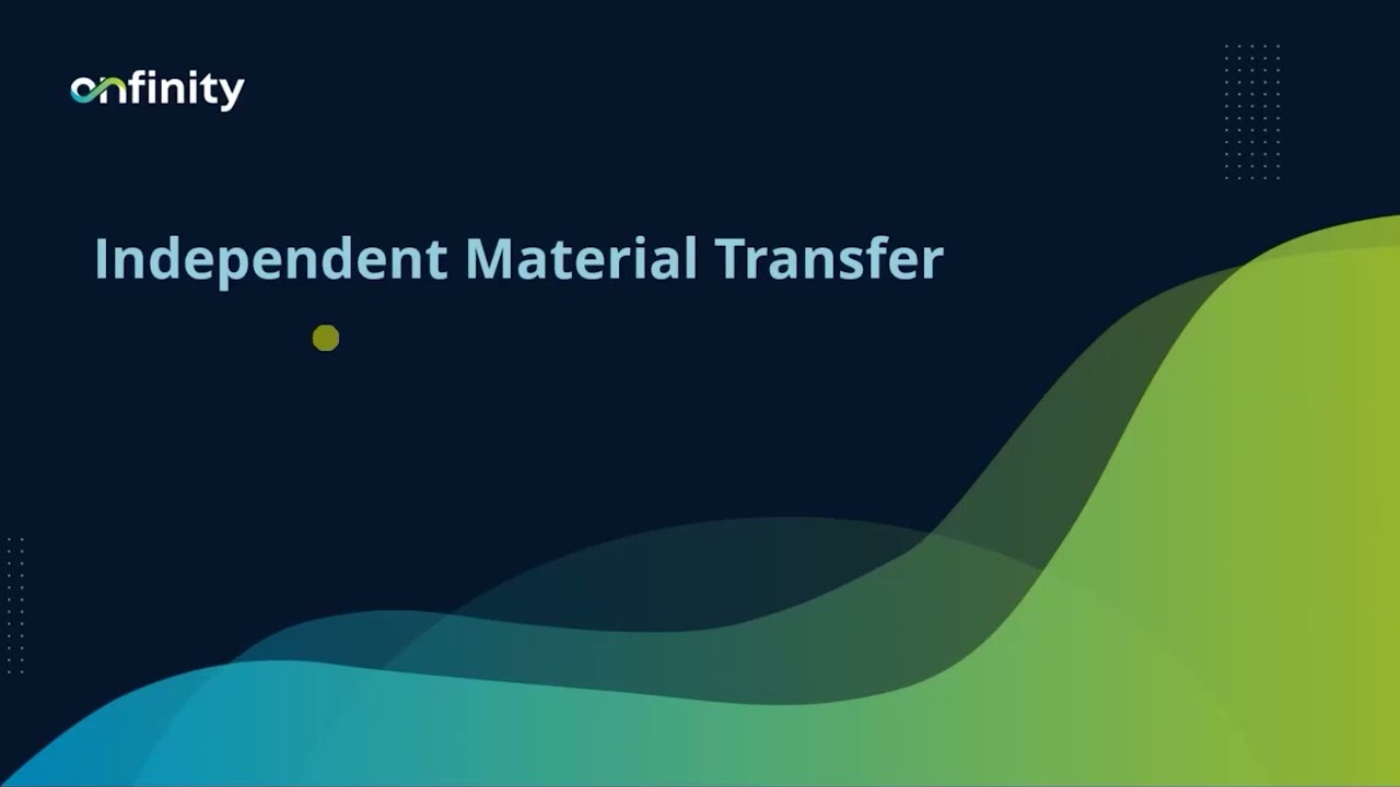 06 Material Management | Material Transfer without Confirmation