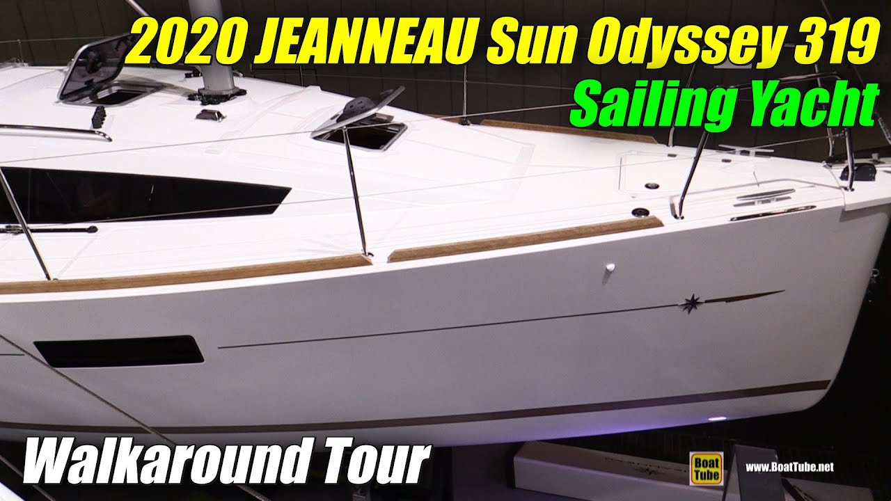 2019 Jeanneau Sun Odyssey 319 Sailing Yacht - Deck Interior Walkaround - 2019 Boot Dusseldorf