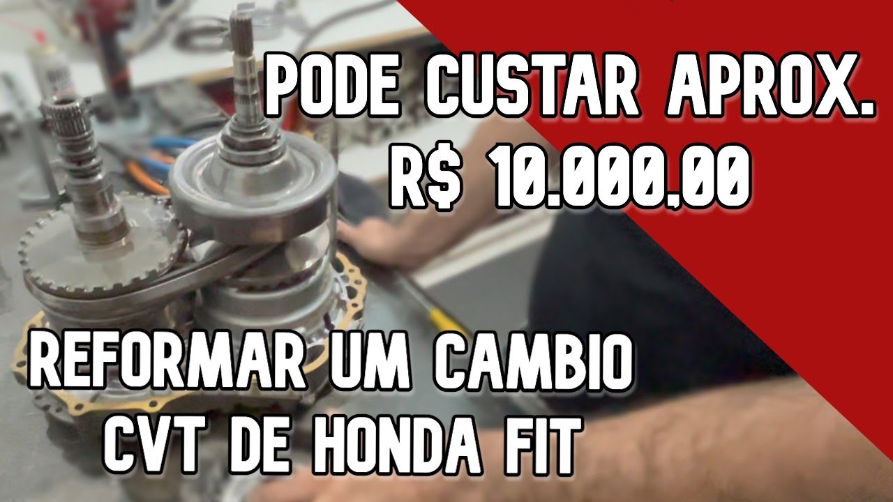 CÂMBIO CVT HONDA FIT DANDO TRANCO!