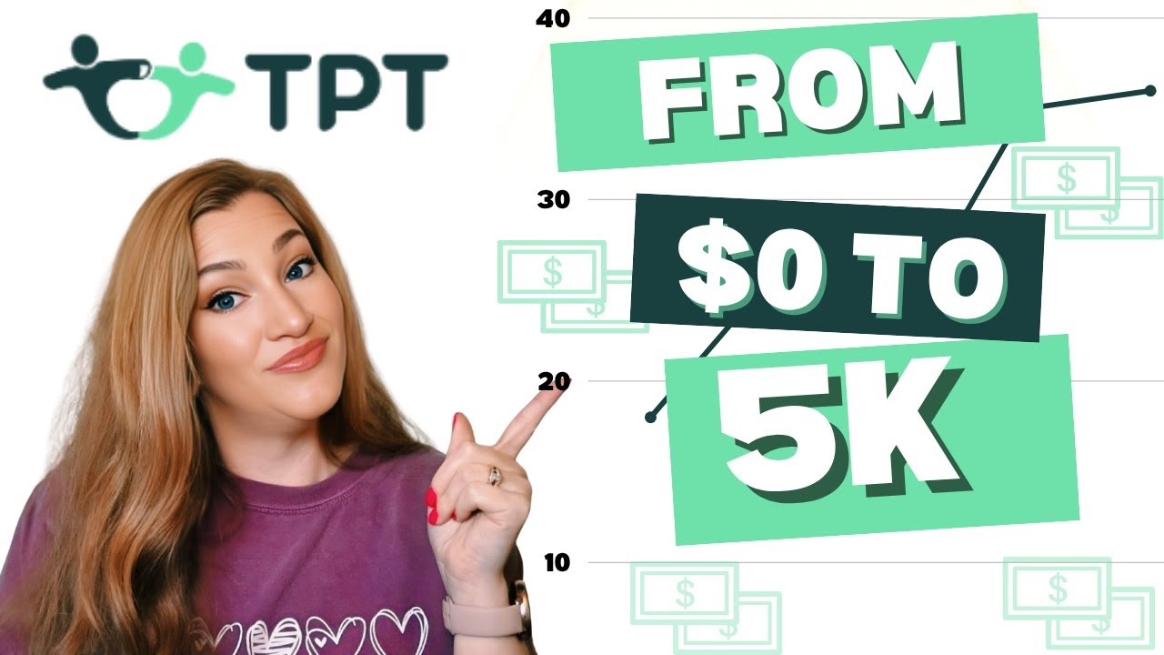From $0 to $5K on Teachers Pay Teachers | My Real TPT Seller Story