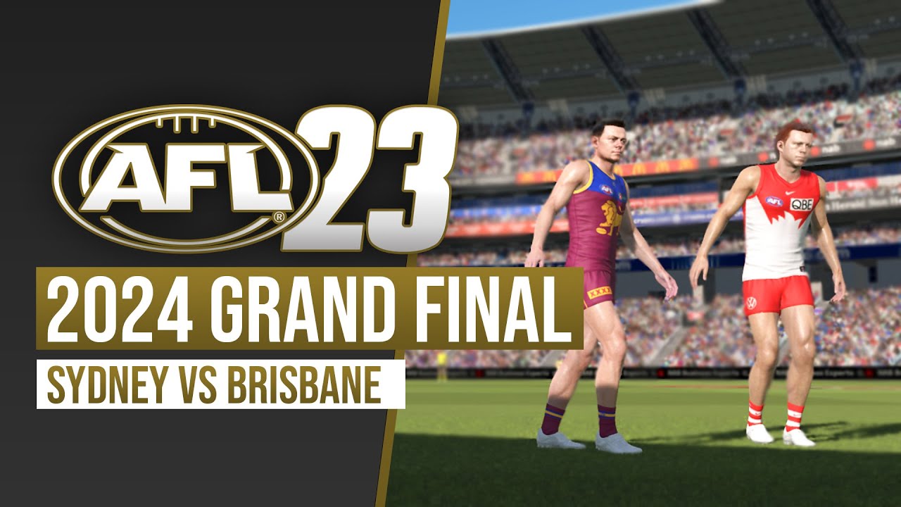 2024 AFL Grand Final!! - Sydney vs Brisbane (Finals Series on AFL 23)