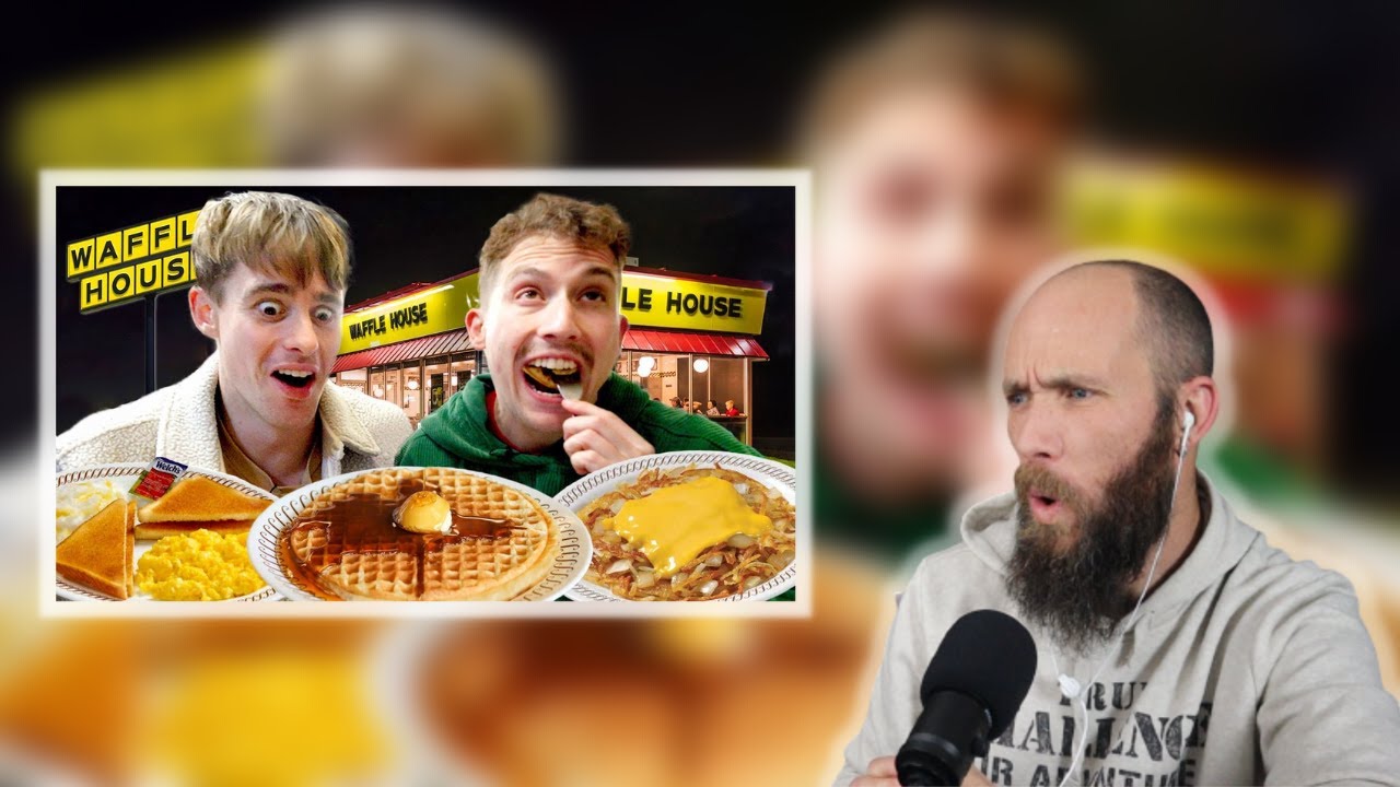South African Reacts To Brits try Waffle House for the first time