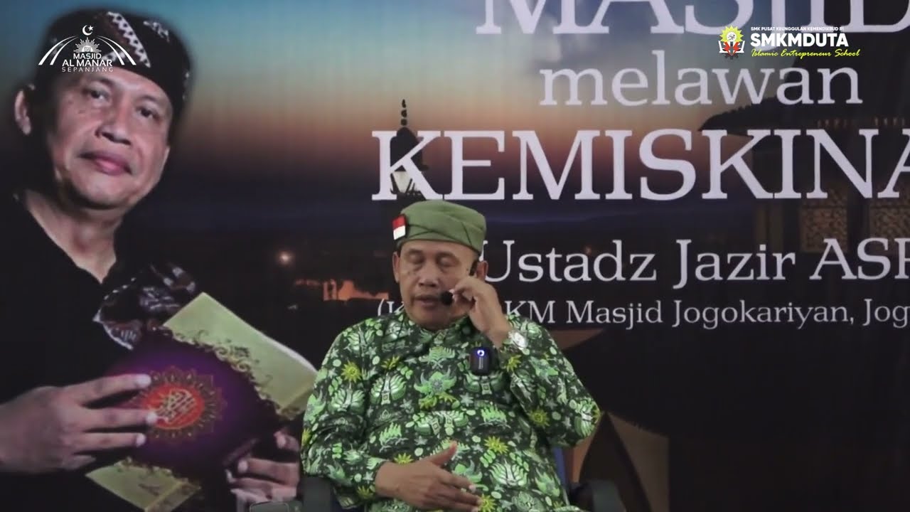 KAJIAN MASJID AL-MANAR - MASJID MELAWAN KEMISKINAN - UST. JAZIR ASP JOGOKARIYAN YOGYAKARTA