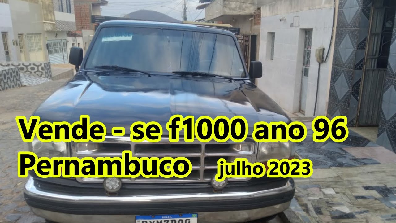 VENDE SE EM PERNAMBUCO F1000 E VOIAGE , JULHO DE 2023