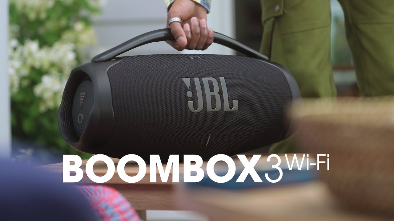 JBL Boombox 3 WIFI | Mas&iacute;vny zvuk počas cel&eacute;ho dňa