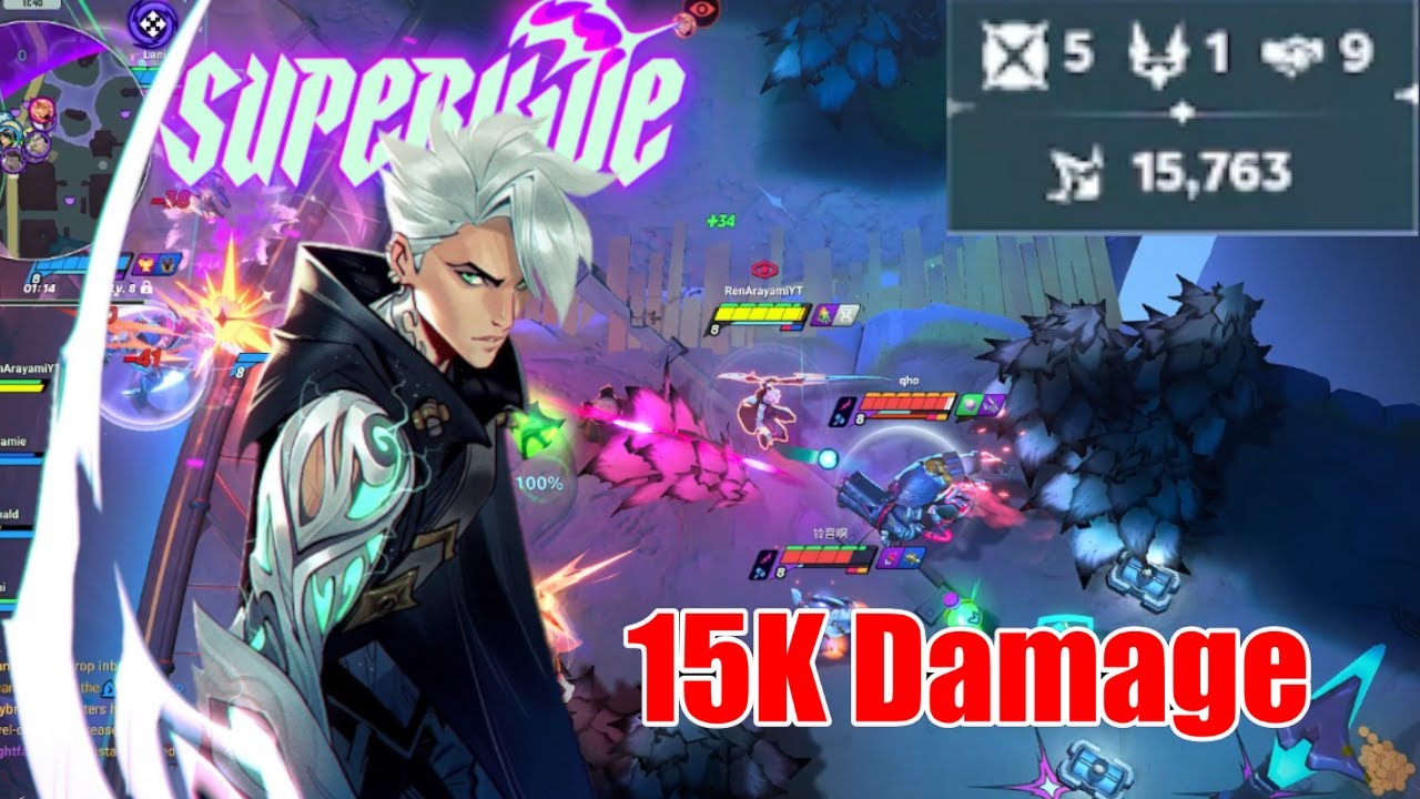 I get knocked down but I get up again | Supervive | Jin gameplay | PvP highlights