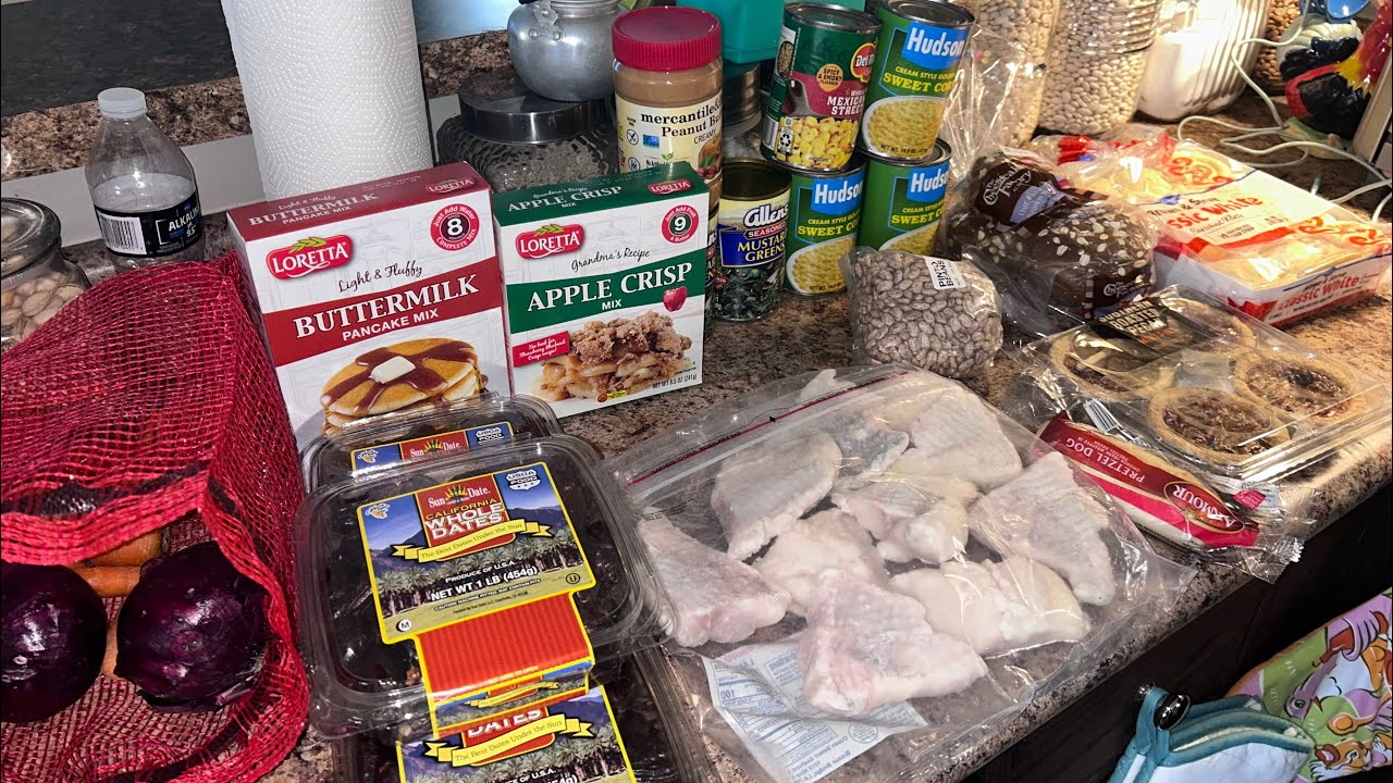 Food bank haul February 2026 
