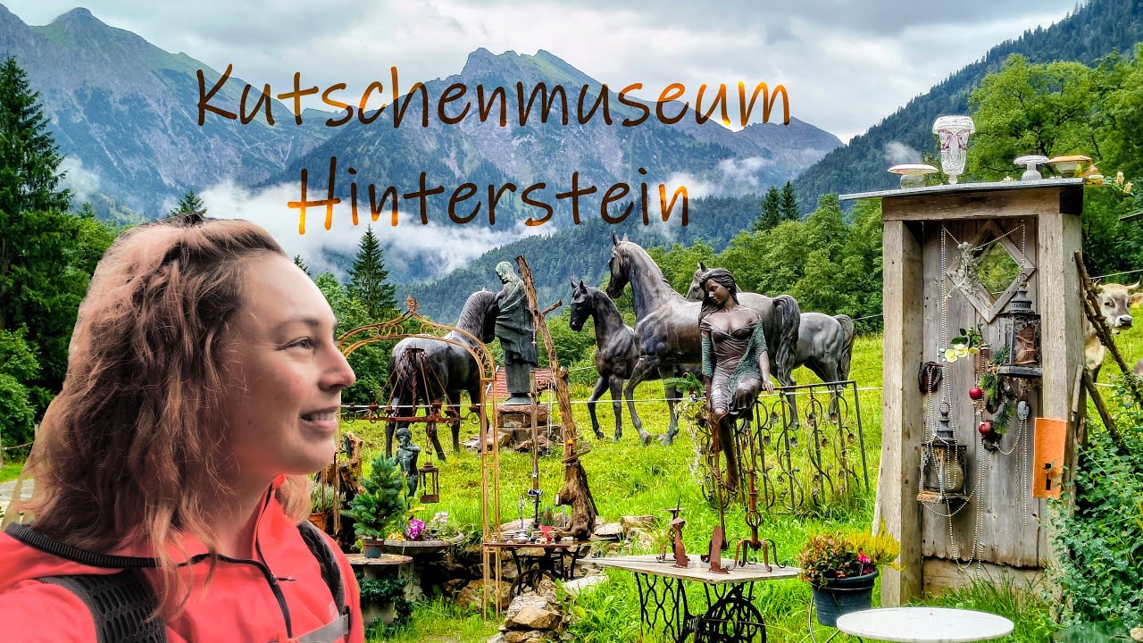 Kleine Wanderung durch den Regen in  Hinterstein zum Kutschenmuseum