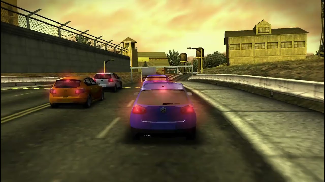 Need For Speed - Most Wanted PSP gameplay [PPSSPP]
