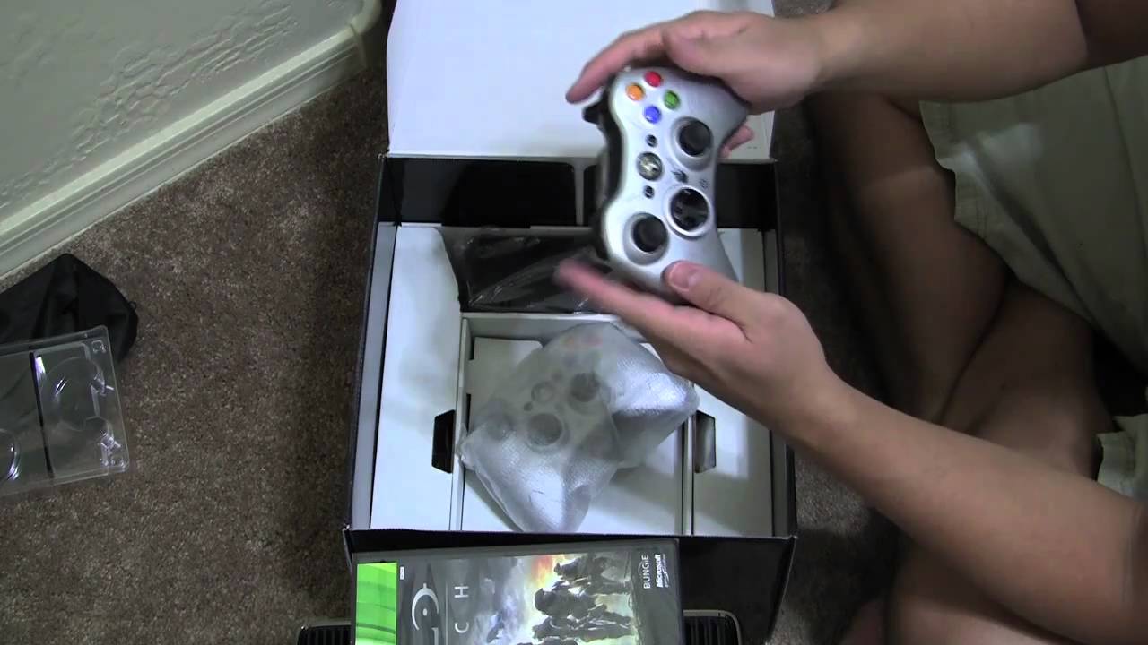 Xbox 360 Halo Reach Bundle Unboxing