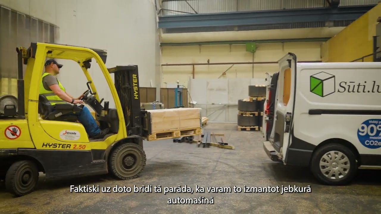 Neste MY atjaunojamā dīzeļdegviela palīdzēs samazināt uzņēmuma sūti.lv piegādes auto radītos izme&scaron;us