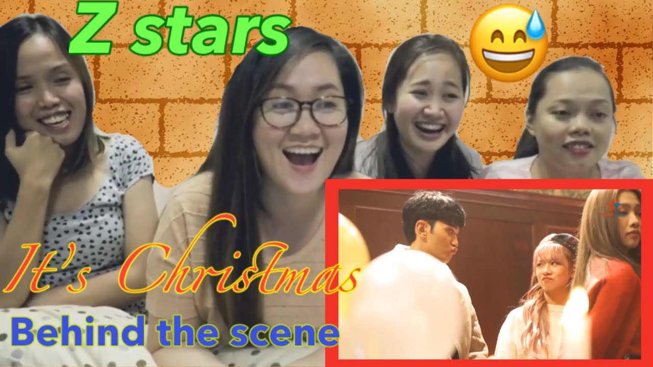 Z-stars (Z-boys &Z-girls) It's Christmas (behind the scene) reaction video