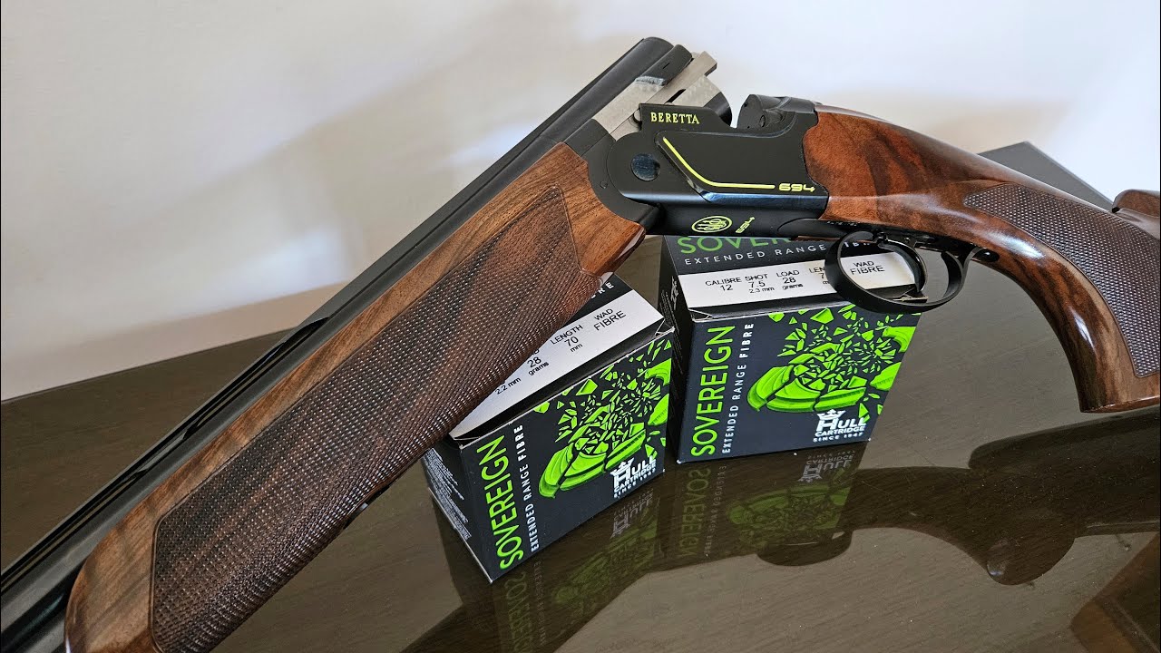 Jackson G - Practice session with the Beretta 694 DLC.