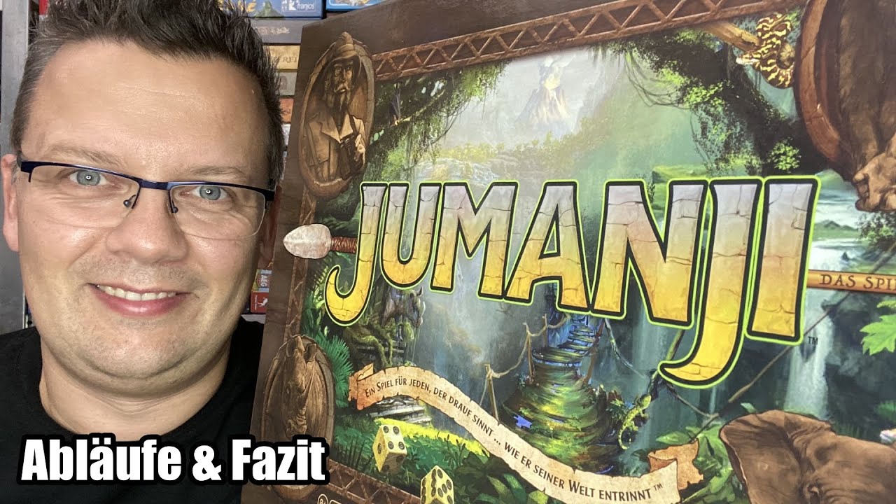 Jumanji (Spin Master) - kooperatives Familienspiel und leichter Spieleinstieg - ab 8 Jahren