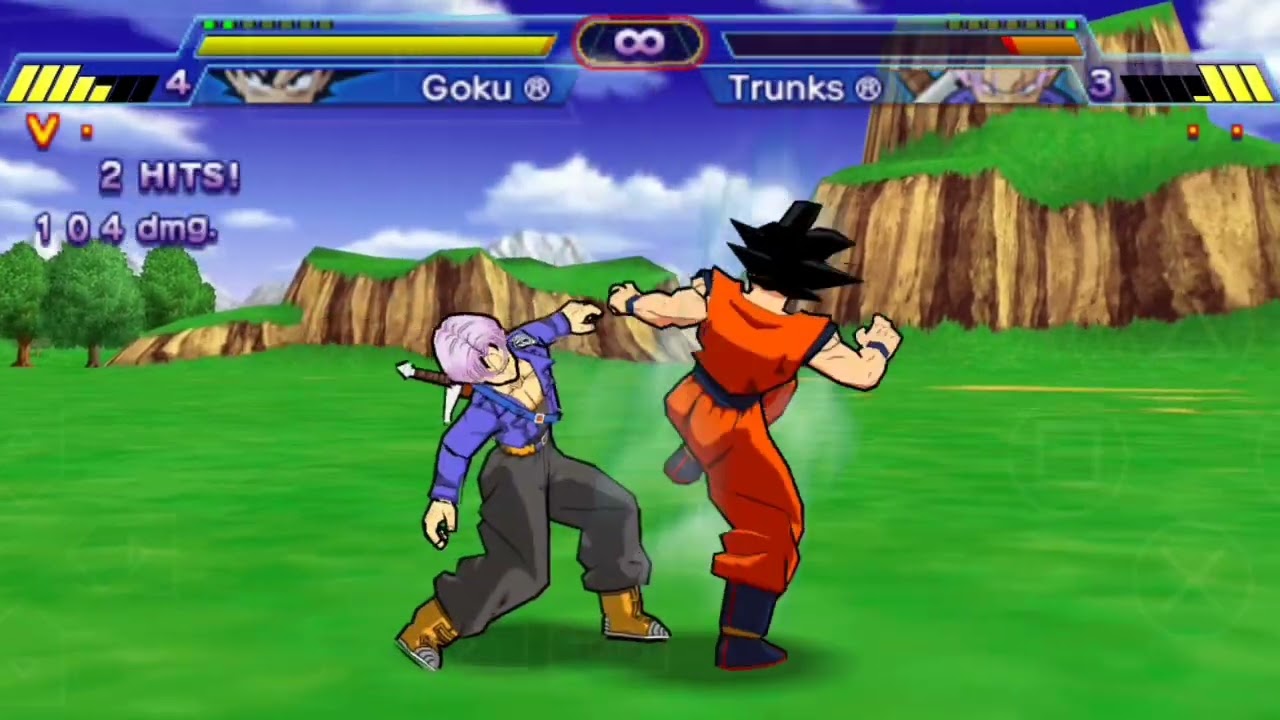 Goku vs Trunks ! Dragonball battle #ドラゴンボール 