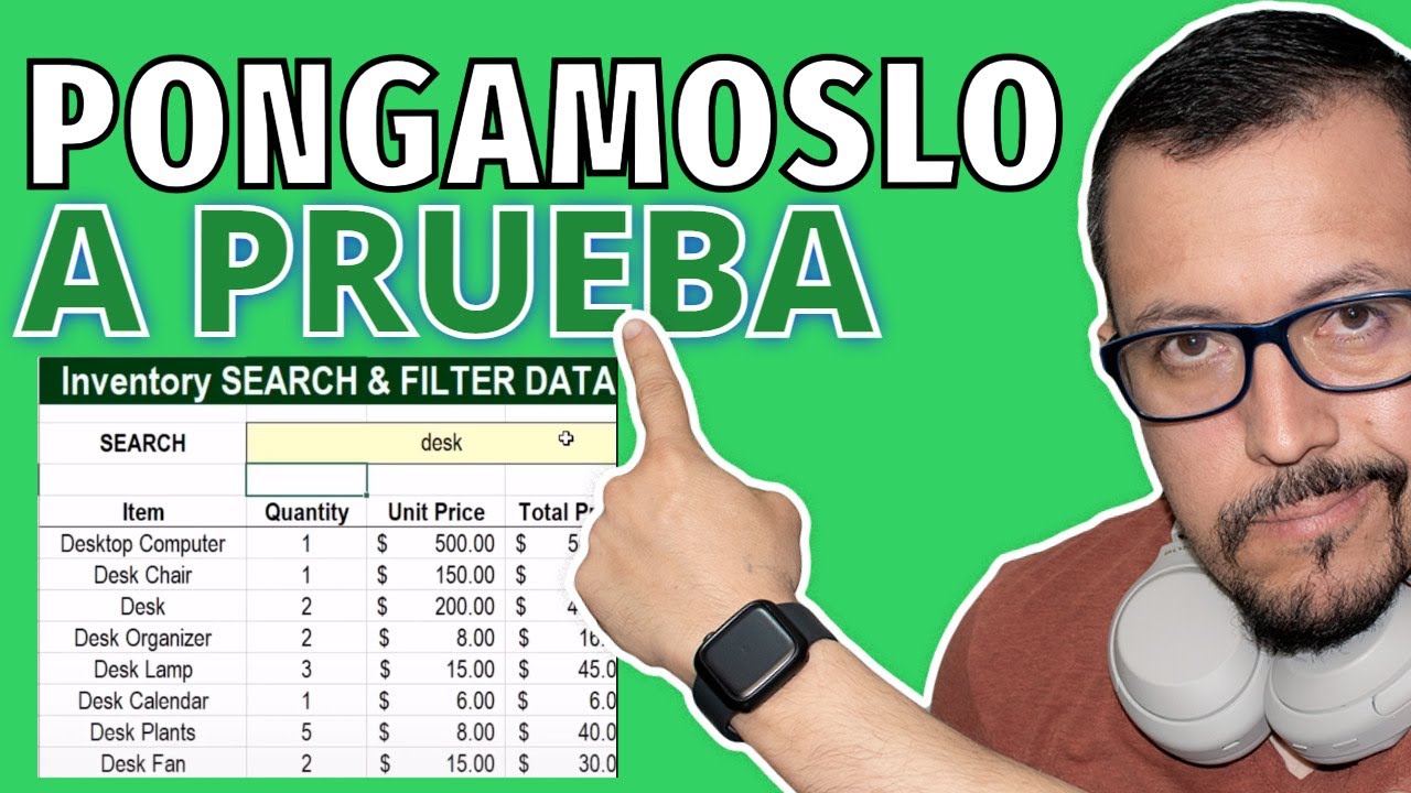 Cómo hacer búsquedas dinámicas en Excel usando la función filtrar: Tutorial completo.