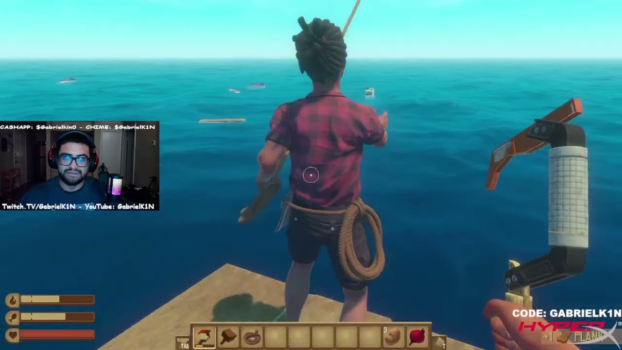 FIRST TIME playing | RAFT | Bro, I Don't Understand non Of this...