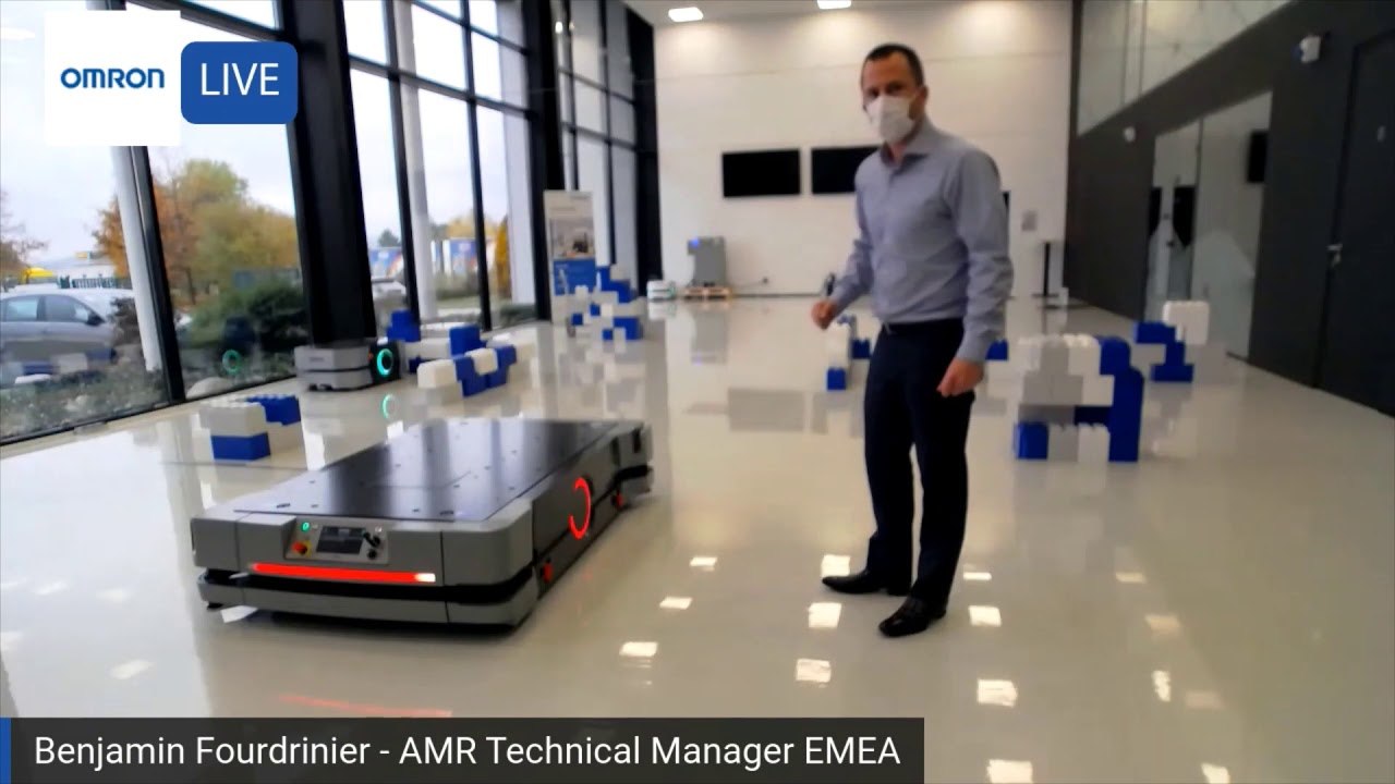 Live Experience Unboxing the first HD 1500 mobile robot for heavy loads in Europe
