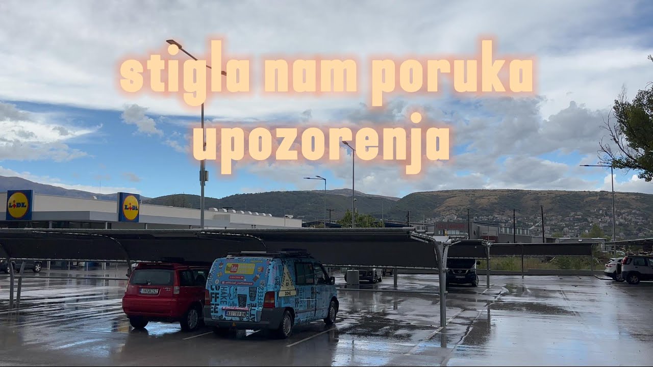 IOANNINA - KIŠA - LIDL - LEPO VREME