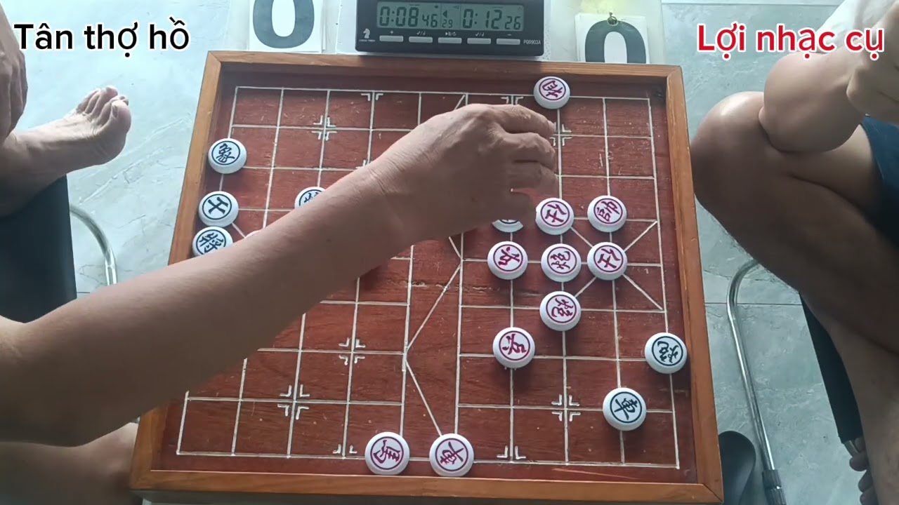 [Cờ Tướng Biên Hòa] Tân thợ hồ chấp Lợi một ngựa và cái kết!!