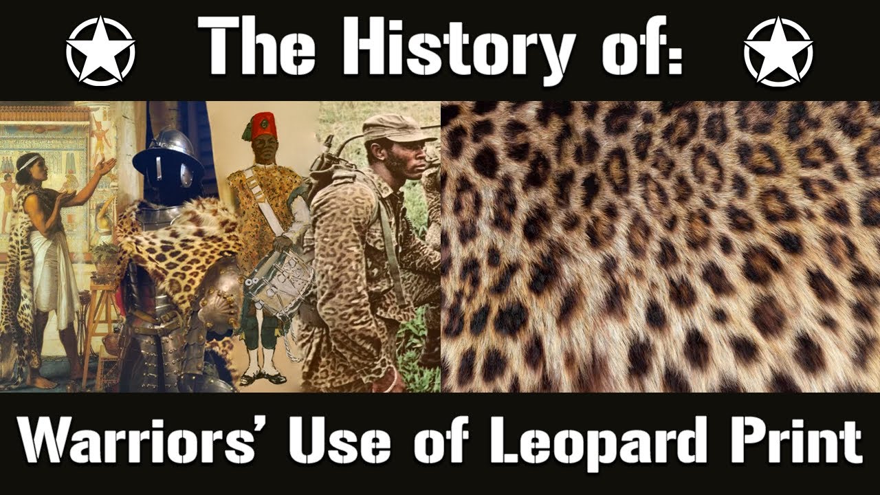 The Usage of Leopard Skin by Warriors Around The World and Throughout History | Uniform History