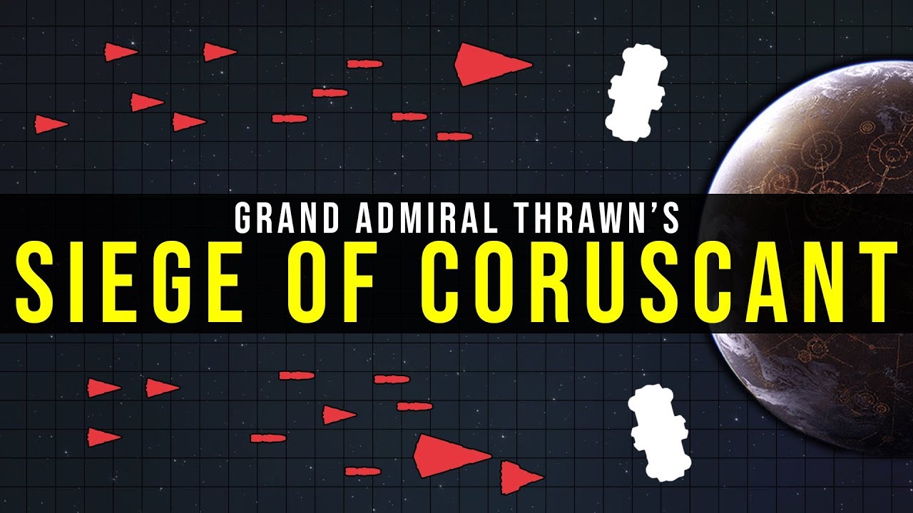 How Thrawn Sieged Coruscant and Crippled the New Republic | Star Wars Battle Breakdown