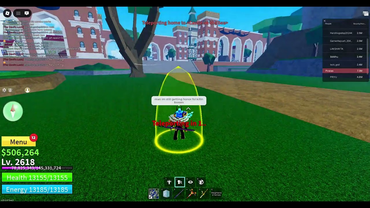 Blox Fruits Gameplay!!!!!