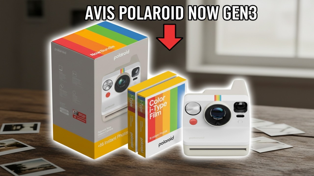 Critique Appareil Photo Polaroid Now Gen3