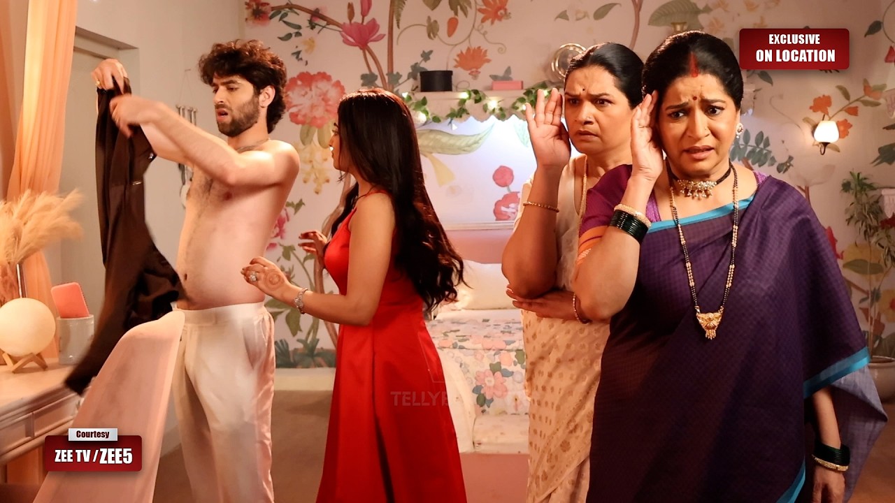 Jagadhatri Today Episode On Location | Rudra gets irritated by traditional clothes & takes them off