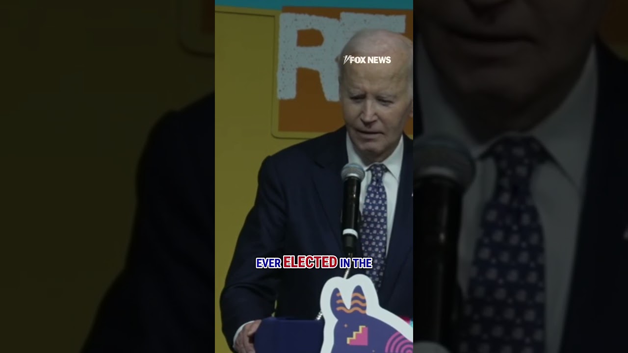 Biden jokes about his 'DUBIOUS DISTINCTION' #foxnews #biden #fox #joebiden