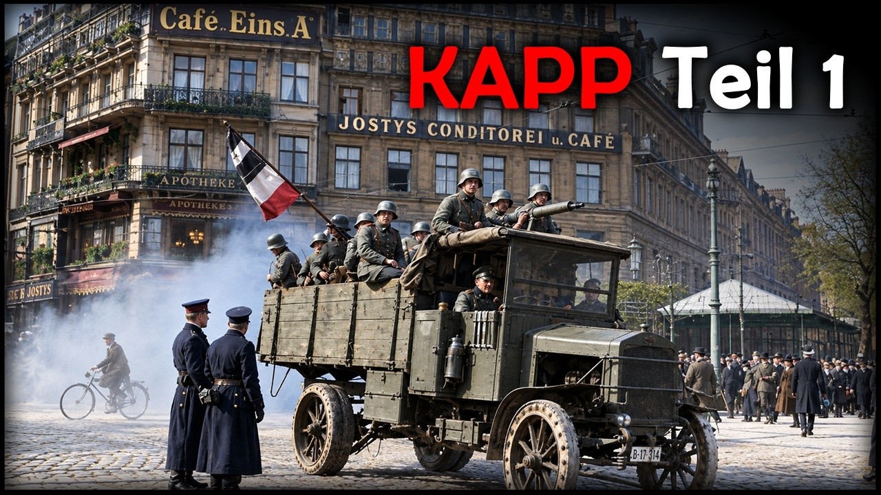 KAPP-PUTSCH Teil 1 - EXKLUSIV dazu: Originalton Waldemar Pabst Brigade Ehrhardt