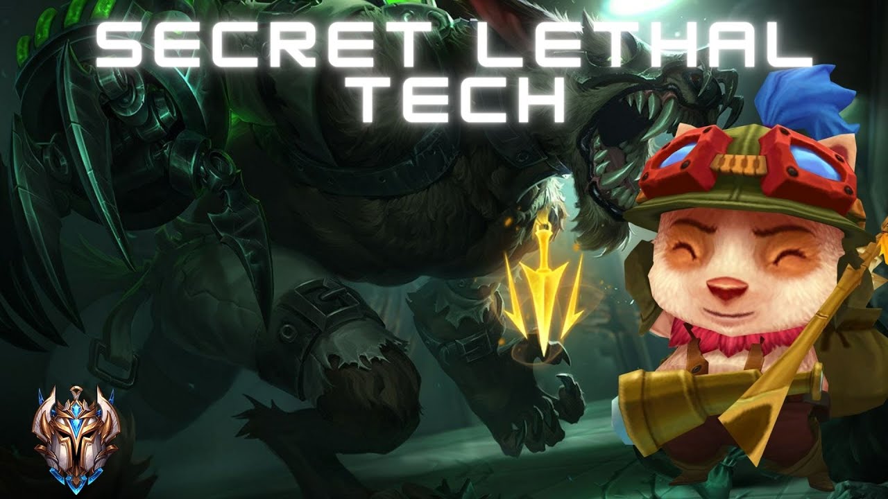 The only matchup where I run lethal Tempo  [Teemo vs Warwick]