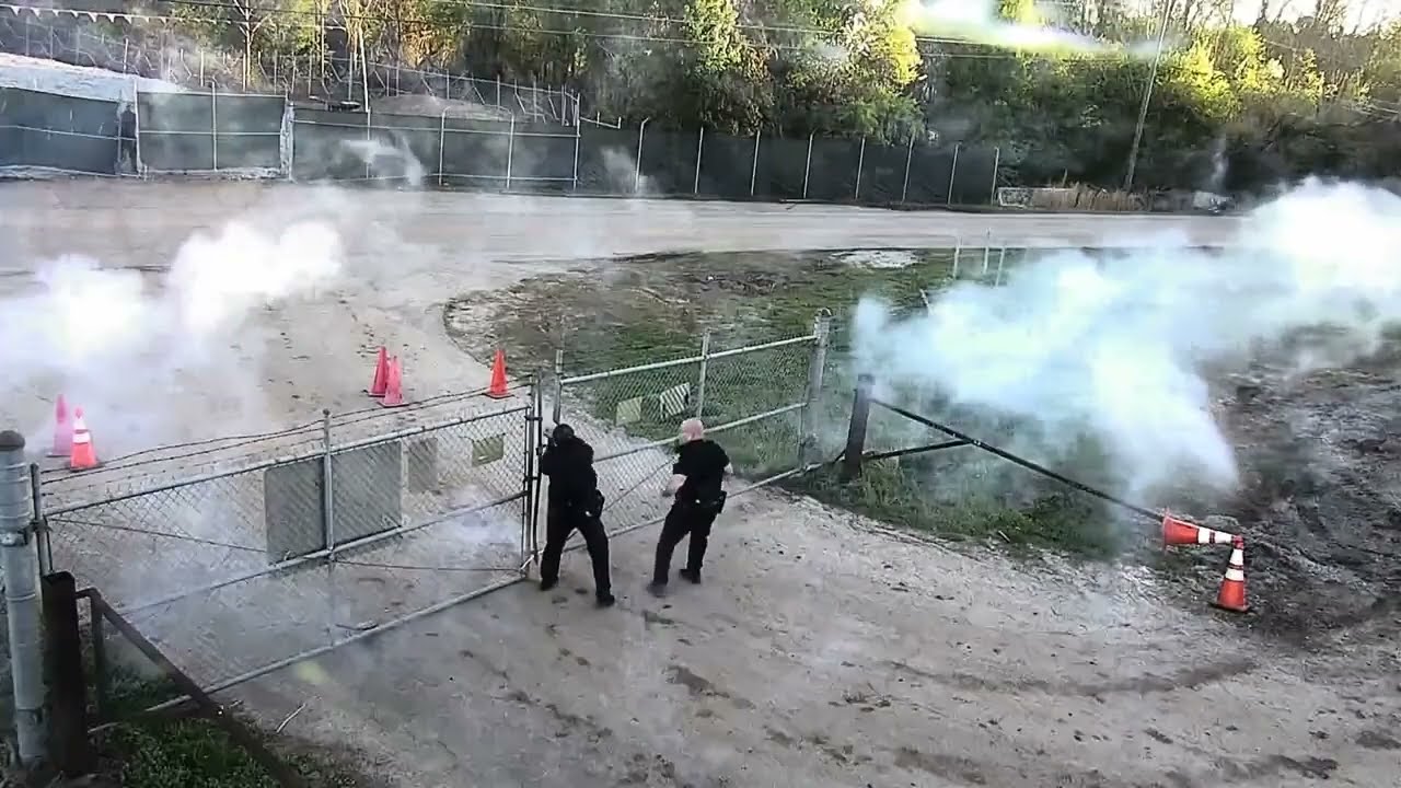 Atlanta police show another camera angle of the Antifa terror attack