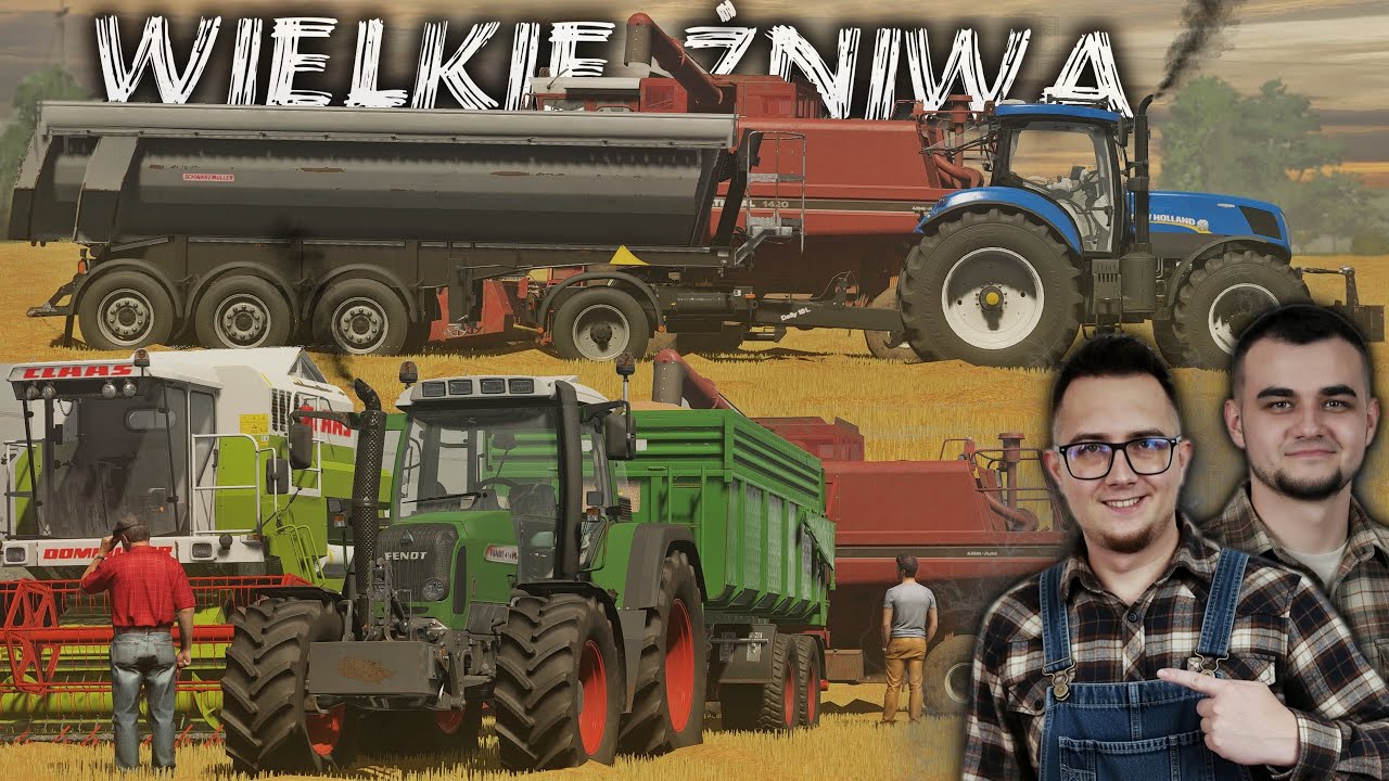 Przeliczyliśmy się.. ? 🤔 Wielkie Żniwa Z SĄSIADEM Naszego Wspólnego Pola 😮 "Po Sąsiedzku" 