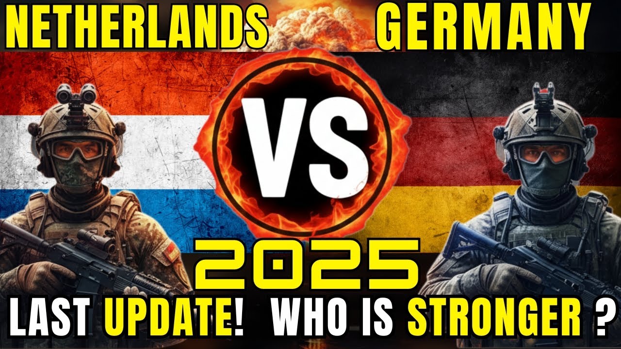 Netherlands 🇳🇱 vs 🇩🇪 Germany Military Power Comparison 2025 | Who Is Stronger in 2025?