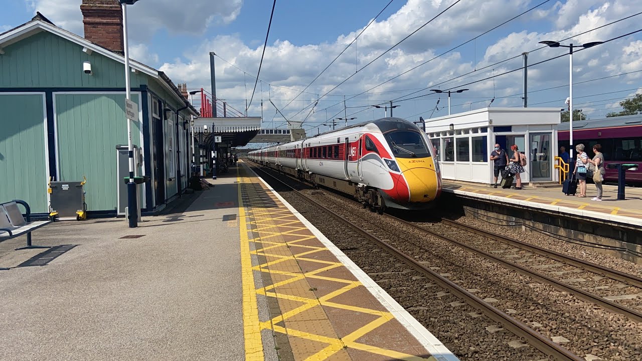 Class 801 acceleration out of Newark North Gate very good!