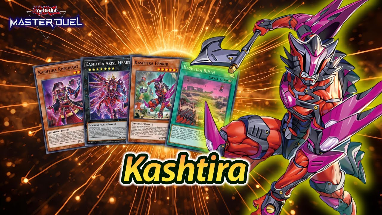 Pure Kashtira Deck Master Duel 2025 | Lock Monster Zone, Lock Summon & Banish Control Strategy