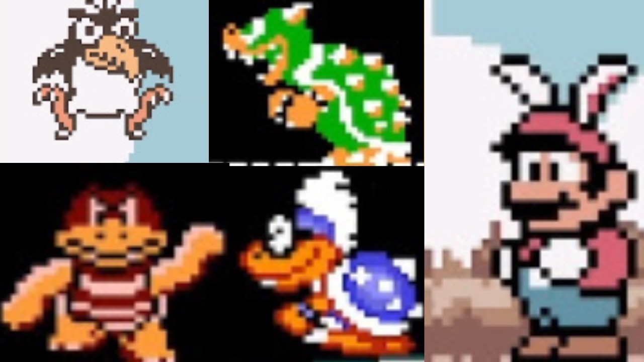 SUPER MARIO BROS 1 2 3 WORLD LAND LAND 2 BOSS