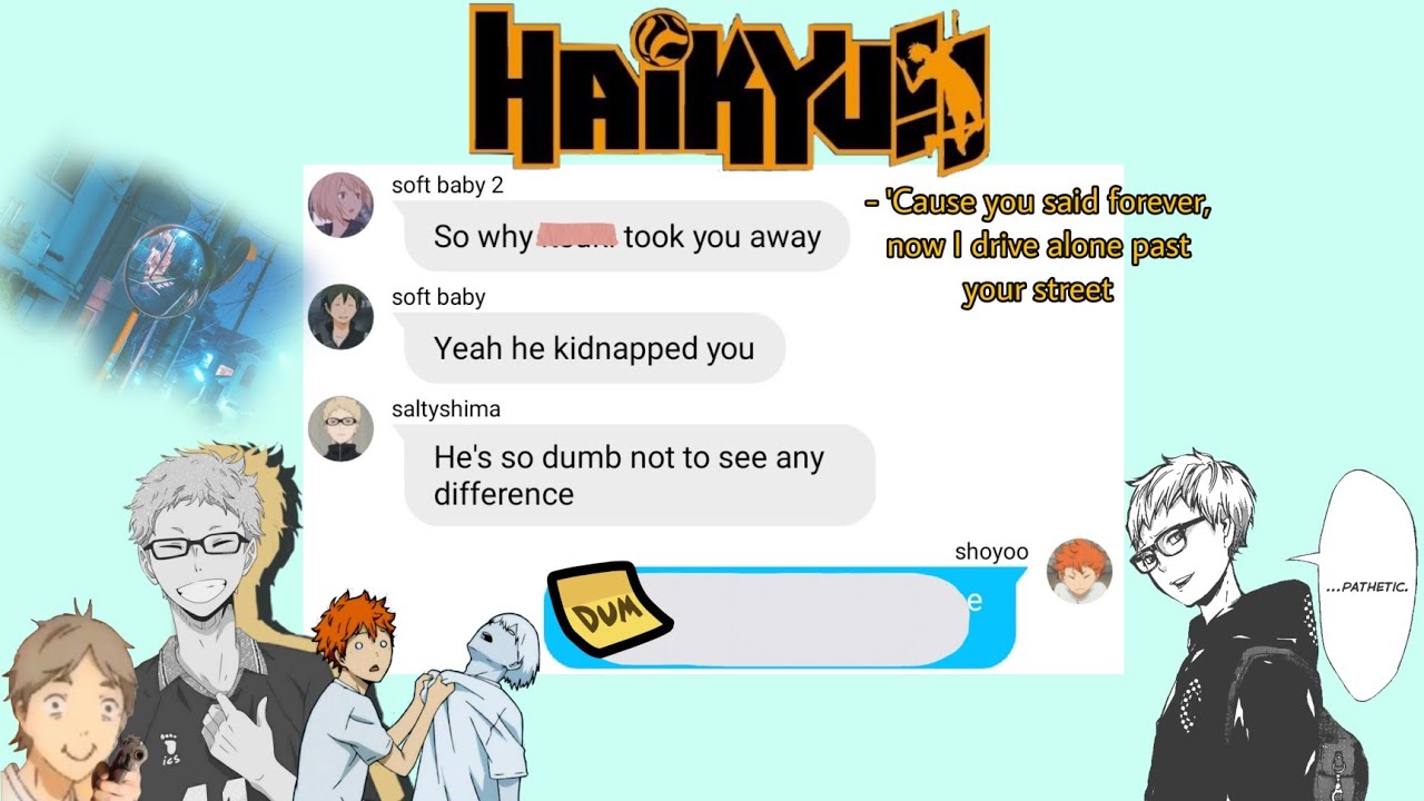 Hinata is kidnapped by Tsukishima's twin?//secret relationship//Tsukihina
