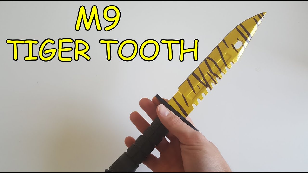 ★ M9 Bayonet | Tiger Tooth - IN REAL LIFE