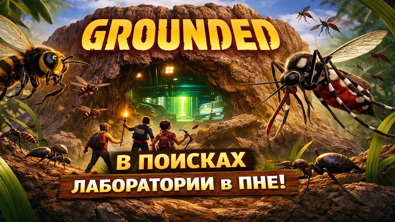 Прохождение Grounded. Часть 26. Лаборатория в пне. В поисках лаборатории в пне