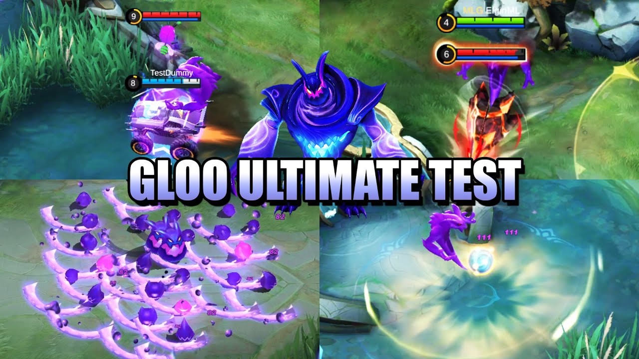 YOU CAN'T GET RID OF THIS SLIME - GLOO ULTIMATE TEST IN MOBILE LEGENDS