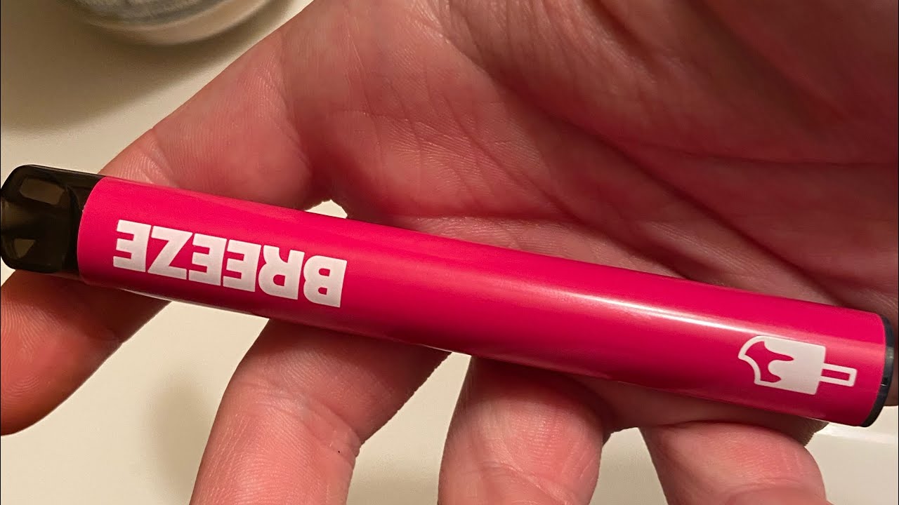 Breeze Disposable Vape Review! (Pomegranate Berry Freeze)